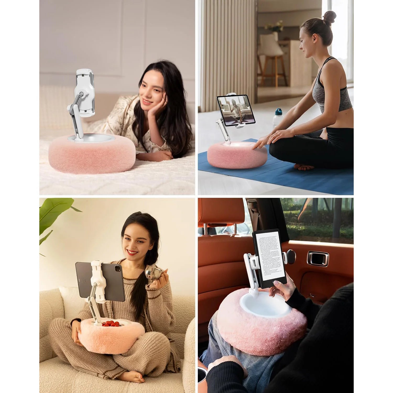PLUSHORIA™ ChillPillow Phone and Tablet Holder
